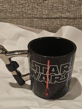Star Wars Black Ceramic Lightsaber Mug